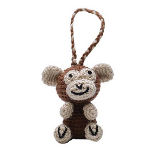 Mini Crocheted Monkey